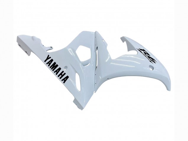 2006-2009 Yamaha YZF R6S Motorcycle Fairings - White Black Decals UK Manufacturers