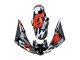 2006-2009 Yamaha YZF R6S Motorcycle Fairings - Black Red Grey Camouflage UK Manufacturers