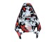 2006-2009 Yamaha YZF R6S Motorcycle Fairings - Black Red Grey Camouflage UK Manufacturers
