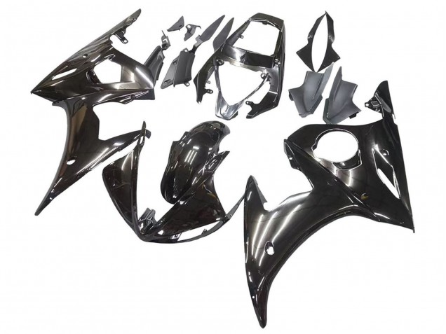 2006-2009 Yamaha YZF R6S Motorcycle Fairings - Glossy Black UK Manufacturers