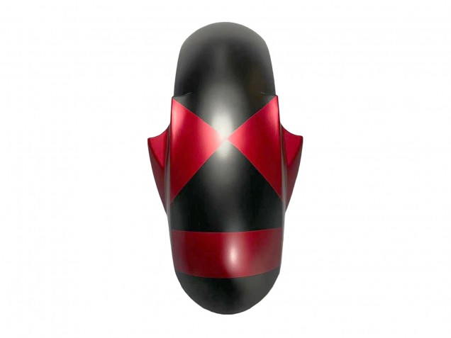2005 Yamaha YZF 600 R6 Motorcycle Fairings - Matte Black Red Geometric UK Manufacturers