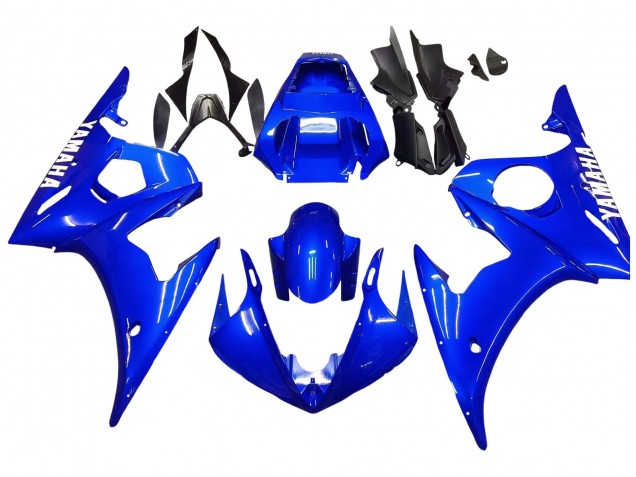 2005 Yamaha YZF 600 R6 Motorcycle Fairings - Blue UK Manufacturers