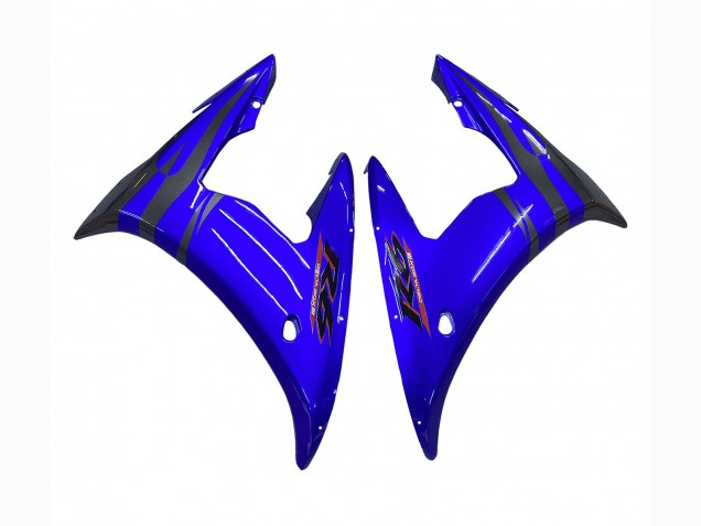 2005 Yamaha YZF 600 R6 Motorcycle Fairings - Glossy Blue Black UK Manufacturers