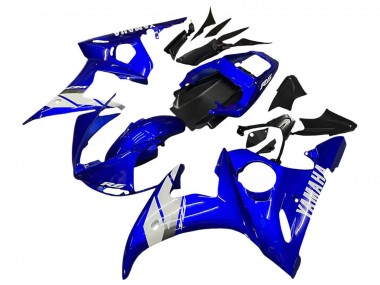 2005 Yamaha YZF 600 R6 Motorcycle Fairing - Blue White UK Manufacturers