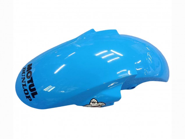 2005 Yamaha YZF 600 R6 Motorcycle Fairings - Light Blue White Green Red Kastinee Dunlop Motul UK Manufacturers