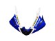 2005 Yamaha YZF 600 R6 Motorcycle Fairings - White Blue Dunlop Fiat Motul UK Manufacturers