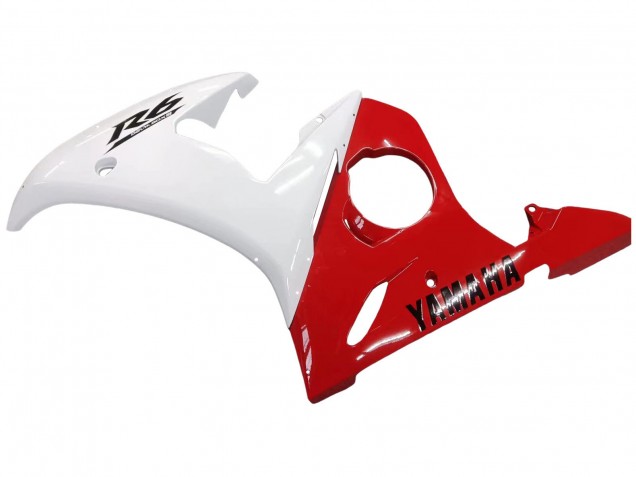 2005 Yamaha YZF 600 R6 Motorcycle Fairings - White Red UK Manufacturers