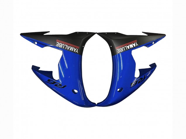 2005 Yamaha YZF 600 R6 Motorcycle Fairings - Blue White Black Yamalube UK Manufacturers