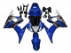 2005 Yamaha YZF 600 R6 Motorcycle Fairings - Blue White Black Yamalube UK Manufacturers