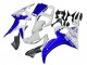 2005 Yamaha YZF 600 R6 Motorcycle Fairings - White Blue Yamalube UK Manufacturers