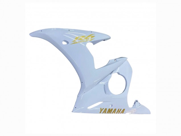 2005 Yamaha YZF 600 R6 Motorcycle Fairings - White Gold UK Manufacturers