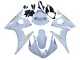 2005 Yamaha YZF 600 R6 Motorcycle Fairings - White Gold UK Manufacturers