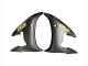 2005 Yamaha YZF 600 R6 Motorcycle Fairing - Black Gold UK Manufacturers