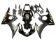 2005 Yamaha YZF 600 R6 Motorcycle Fairing - Black Gold UK Manufacturers