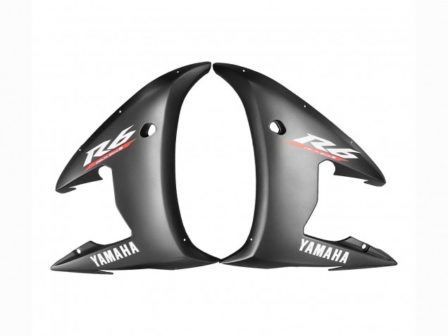 2005 Yamaha YZF 600 R6 Motorcycle Fairings - Matte Black Glossy Black Grey Red UK Manufacturers