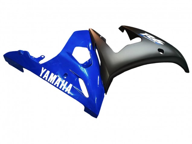 2005 Yamaha YZF 600 R6 Motorcycle Fairings - Blue Matte Black UK Manufacturers