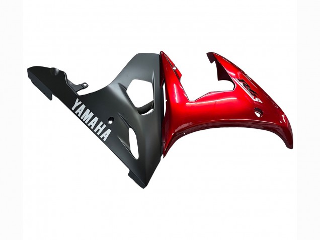 2005 Yamaha YZF 600 R6 Motorcycle Fairing Kits - Red Matte Black UK Manufacturers