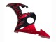 2005 Yamaha YZF 600 R6 Motorcycle Fairings - Black with Red Flame UK Manufacturers
