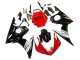2005 Yamaha YZF 600 R6 Motorcycle Fairings - Red White Glossy Black UK Manufacturers