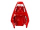 2005 Yamaha YZF 600 R6 Motorcycle Fairings - Red White Glossy Black UK Manufacturers