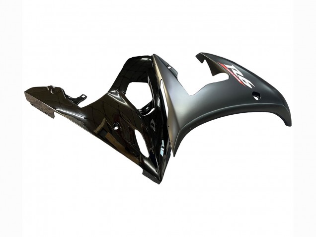 2005 Yamaha YZF 600 R6 Motorcycle Fairings - Glossy Black Matte Black Gold UK Manufacturers