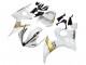 2005 Yamaha YZF 600 R6 Motorcycle Fairings - White Gold Black UK Manufacturers