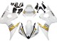 2005 Yamaha YZF 600 R6 Motorcycle Fairings - White Gold Black UK Manufacturers
