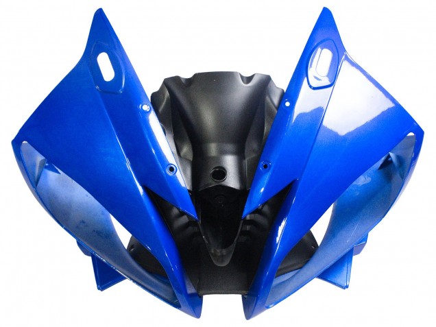 2006-2007 Yamaha YZF 600 R6 Motorcycle Fairings - Blue White Glossy Black UK Manufacturers