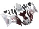 2006-2007 Yamaha YZF 600 R6 Motorcycle Fairings - White Maroon Red Fiat Acer Yamalube UK Manufacturers