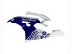 2006-2007 Yamaha YZF 600 R6 Motorcycle Fairings - White Blue Jordan UK Manufacturers
