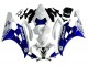 2006-2007 Yamaha YZF 600 R6 Motorcycle Fairings - White Blue Jordan UK Manufacturers