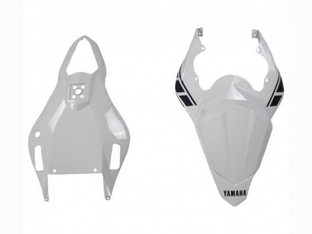 2006-2007 Yamaha YZF 600 R6 Motorcycle Fairings - White Glossy Black Motul Michelin UK Manufacturers