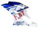 2006-2007 Yamaha YZF 600 R6 Motorcycle Fairings - White Blue Red Fiat Motul Michelin UK Manufacturers