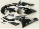 2006-2007 Yamaha YZF 600 R6 Motorcycle Fairings - Glossy Black Matte Black White Motul Michelin UK Manufacturers