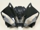 2006-2007 Yamaha YZF 600 R6 Motorcycle Fairings - Glossy Black Matte Black White Motul Michelin UK Manufacturers
