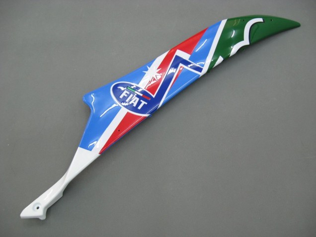 2006-2007 Yamaha YZF 600 R6 Motorcycle Fairings - Blue Green White Red Dunlop Michelin Motul UK Manufacturers