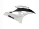 2006-2007 Yamaha YZF 600 R6 Motorcycle Fairings - White Matte Black UK Manufacturers