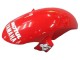 2006-2007 Yamaha YZF 600 R6 Motorcycle Fairings - White Red Black Motul UK Manufacturers