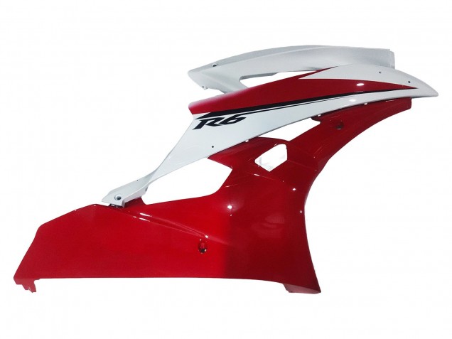 2006-2007 Yamaha YZF 600 R6 Motorcycle Fairings - White Red UK Manufacturers