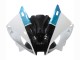 2006-2007 Yamaha YZF 600 R6 Motorcycle Fairings - White Blue Black Semakin Didepan ENEOS UK Manufacturers