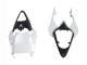 2008-2016 Yamaha YZF 600 R6 Motorcycle Fairings - White Matte Black Red Decals UK Manufacturers