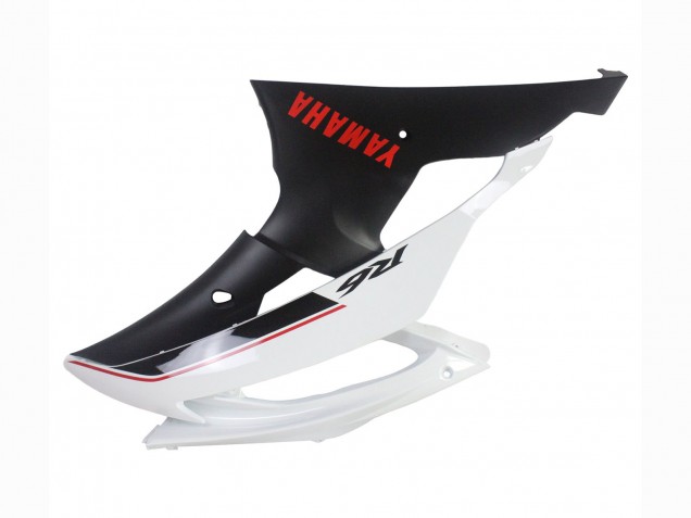 2008-2016 Yamaha YZF 600 R6 Motorcycle Fairings - White Matte Black Red Decals UK Manufacturers