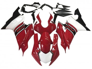 2017-2023 Yamaha YZF 600 R6 Bike Fairings - White Red Black UK Manufacturers
