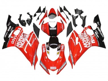 2017-2023 Yamaha YZF 600 R6 Motorcycle Fairings - Red Black UK Manufacturers