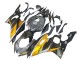 2017-2023 Yamaha YZF 600 R6 Motorcycle Fairings - Gold Black Carbon Fiber UK Manufacturers