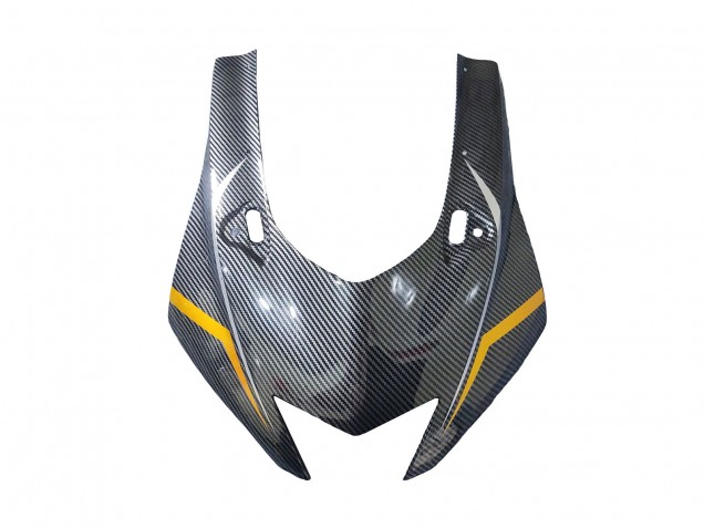 2017-2023 Yamaha YZF 600 R6 Motorcycle Fairings - Gold Black Carbon Fiber UK Manufacturers