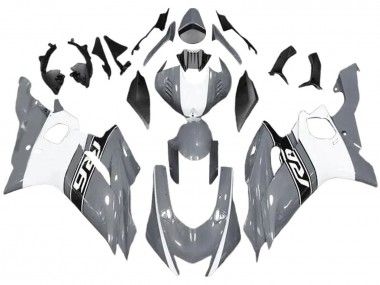 2017-2023 Yamaha YZF 600 R6 Motorcycle Fairings - Nardo Grey White UK Manufacturers