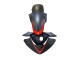 2011-2015 Honda CBR250RR Motorcycle Fairings - Matte Black Red Stripe UK Manufacturers