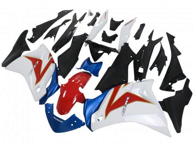 2011-2015 Honda CBR250RR Motorcycle Fairings - White Red Light Blue UK Manufacturers