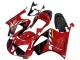 2000-2006 Honda VTR1000 Motorcycle Fairings - Red Black Stripe Racing UK Manufacturers